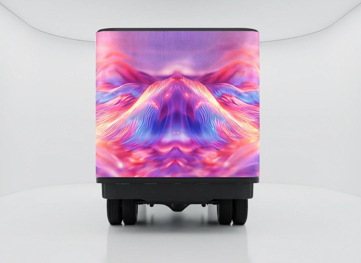 LED truck back screen configuration
