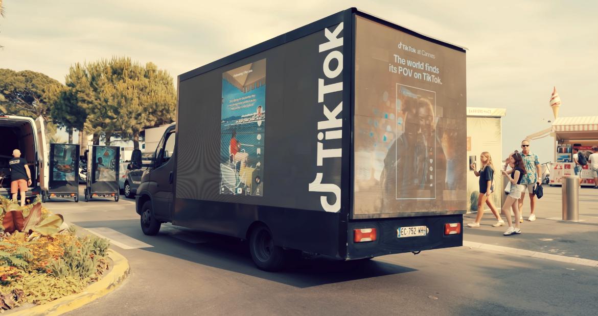 Mobile LED Billboard Truck Advertising in Poznan - Digital Billboard Campaign
