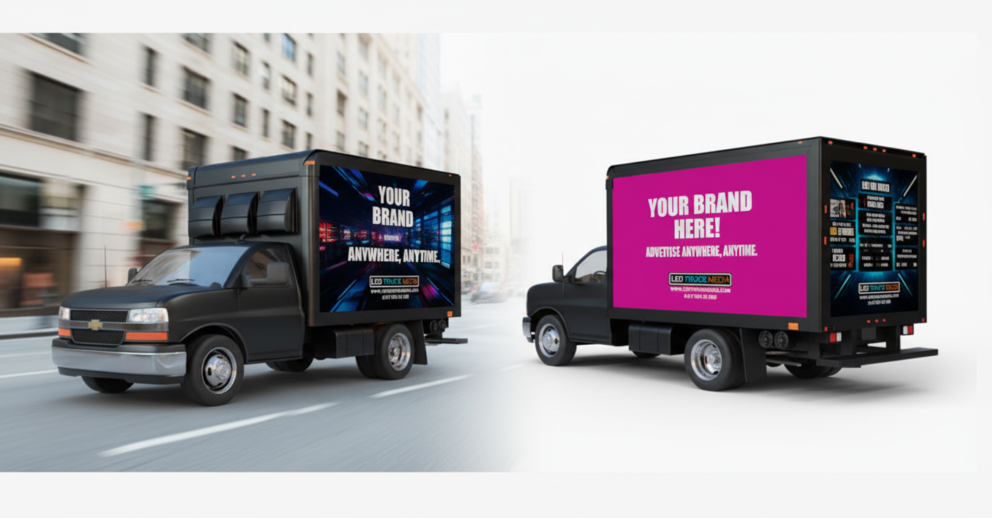 Why LED Truck Advertising and Digital Marketing Work Better Together